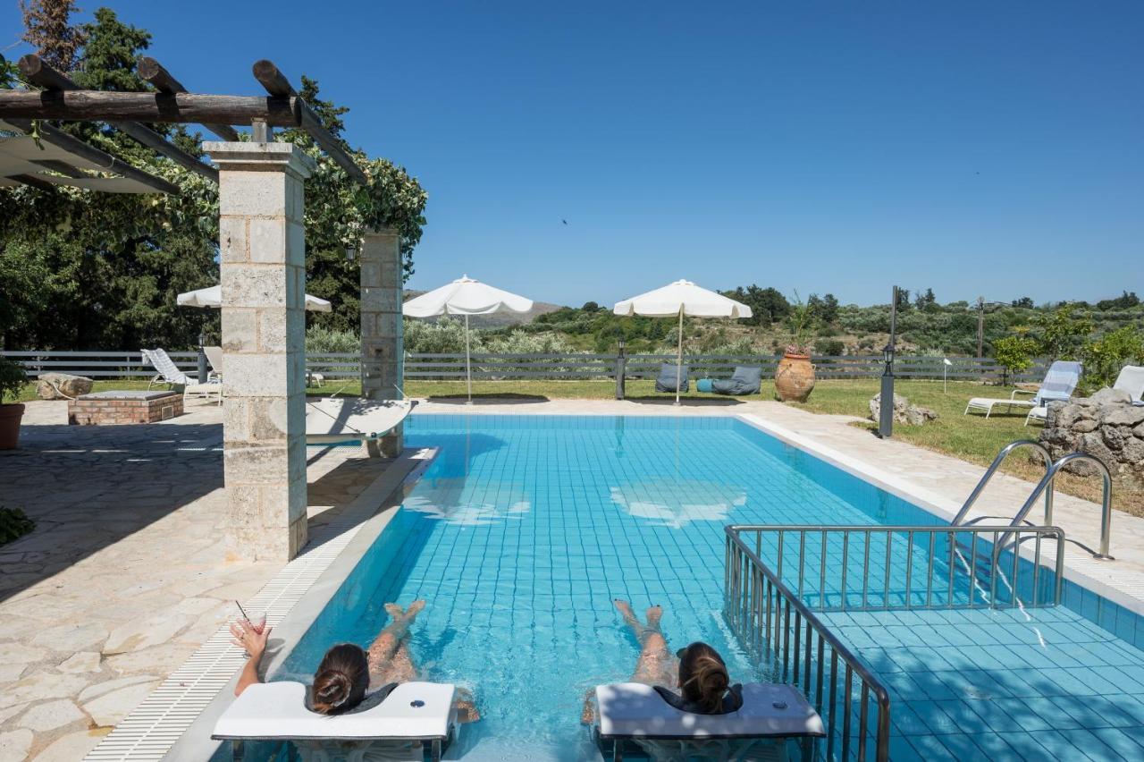 Boutique Villa Petra Amanda Heated Pool Optional Fílippos Dış mekan fotoğraf