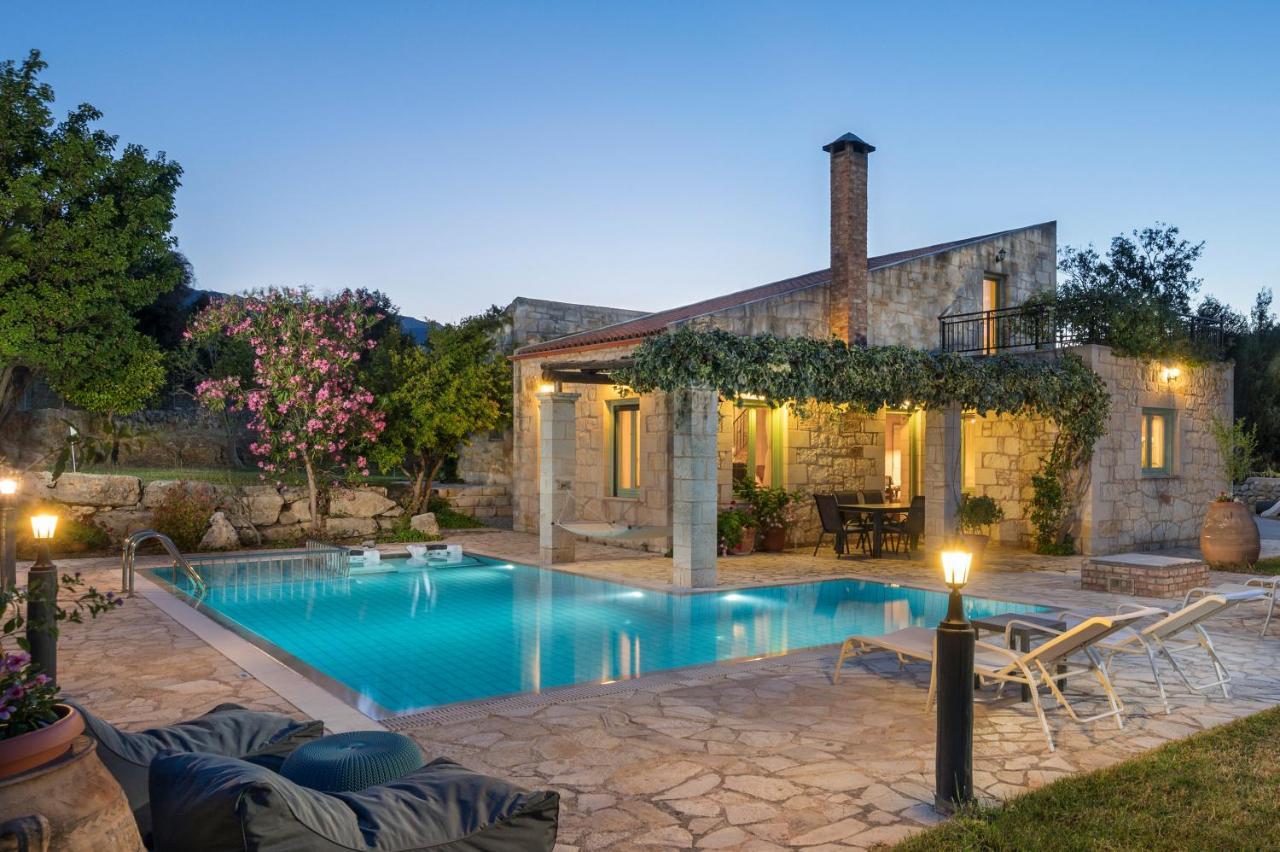 Boutique Villa Petra Amanda Heated Pool Optional Fílippos Dış mekan fotoğraf