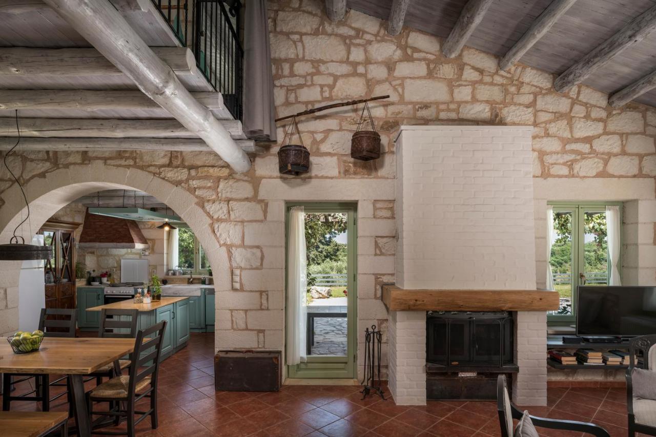 Boutique Villa Petra Amanda Heated Pool Optional Fílippos Dış mekan fotoğraf