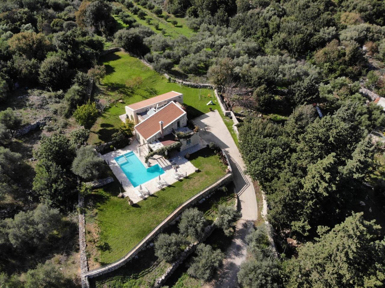 Boutique Villa Petra Amanda Heated Pool Optional Fílippos Dış mekan fotoğraf